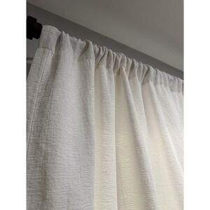 Peri Home‎ Sanctuary Back Tab Room Darkening Curtain Panel Pair 78" Linen